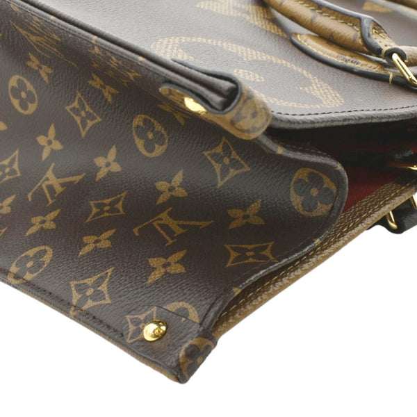 Louis Vuitton Onthego GM Monogram Tote Shoulder Bag - Top Right