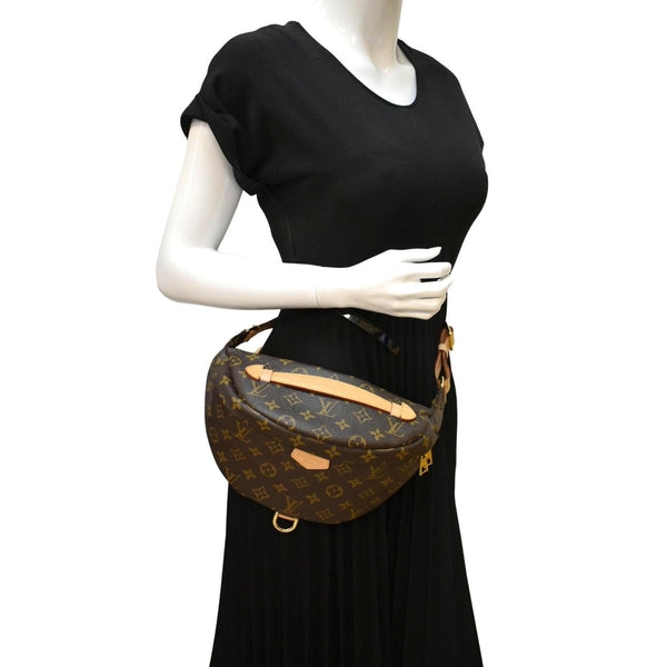 LOUIS VUITTON Monogram Canvas Bumbag Brown