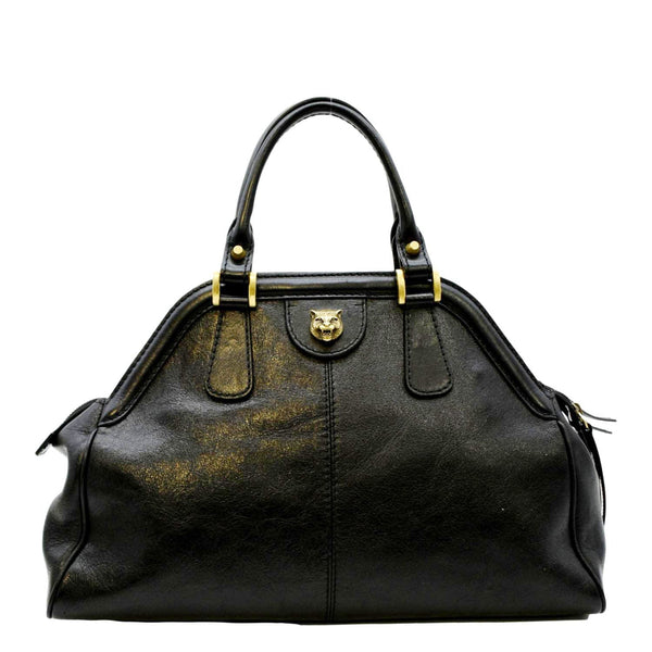 GUCCI Re(Belle) Calfskin Leather Tote Bag Black 516459