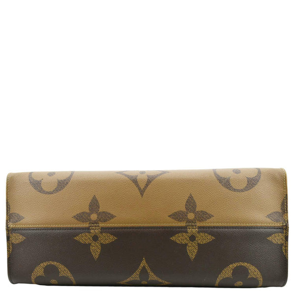 Louis Vuitton Onthego GM Monogram Tote Shoulder Bag - Bottom