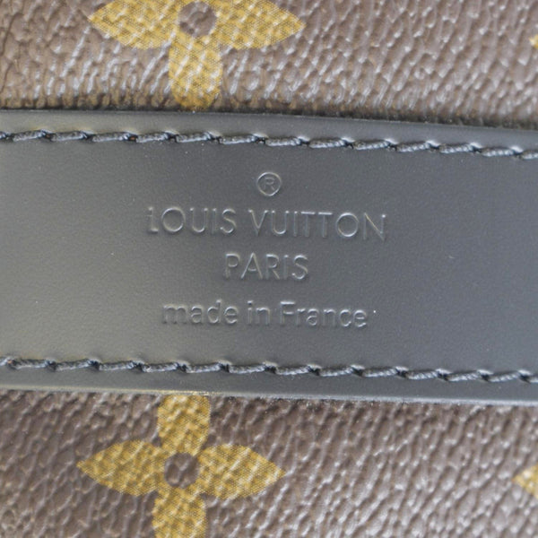 LOUIS VUITTON Keepall 55 Bandouliere Monogram Canvas Travel Bag Brown