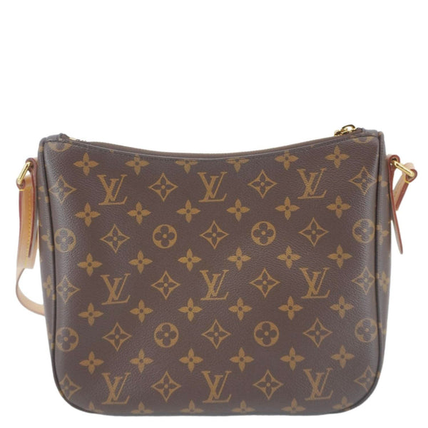 LOUIS VUITTON Mabillon Monogram Canvas Shoulder Crossbody Bag Brown