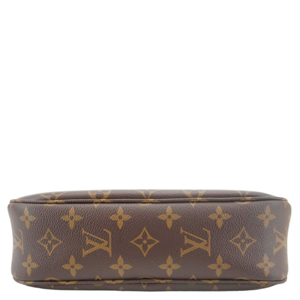 LOUIS VUITTON Mabillon Monogram Canvas Shoulder Crossbody Bag Brown