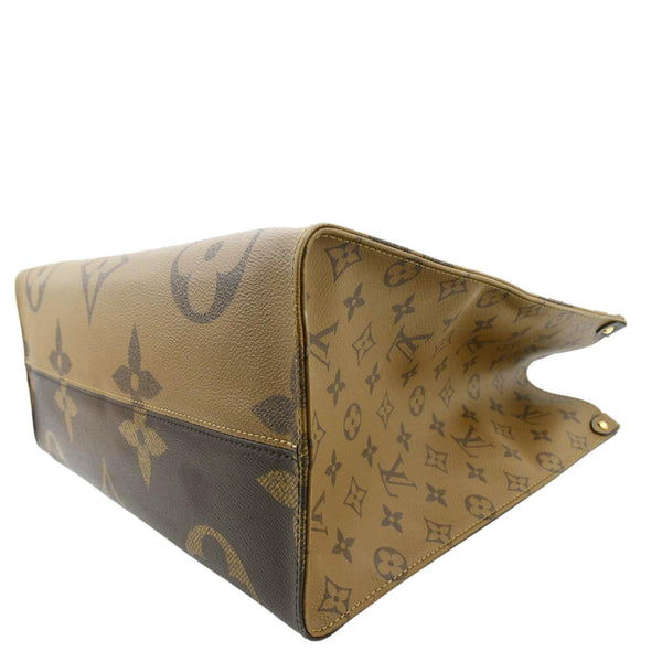 Louis Vuitton Onthego GM Monogram Tote Shoulder Bag - Bottom Right