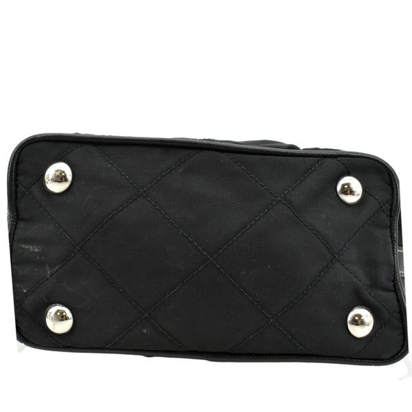 PRADA Tessuto Mini Re-Edition Nylon Shoulder Bag Black