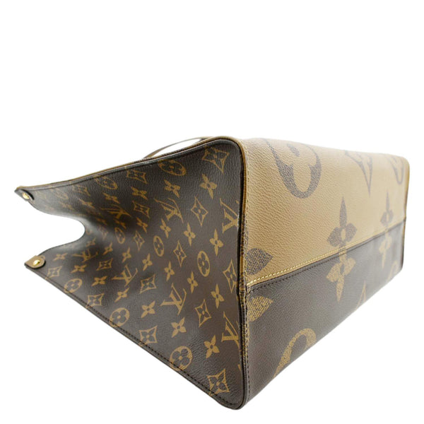 Louis Vuitton Onthego GM Monogram Tote Shoulder Bag - Bottom Left