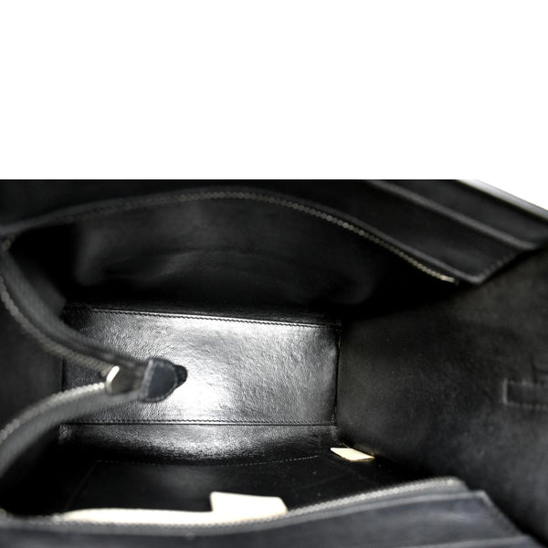 CELINE Nano Luggage Calfskin Leather Shoulder Bag Tricolor