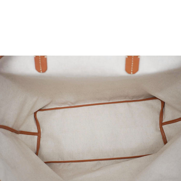 GOYARD Saint Louis Canvas Tote Shoulder Bag Brown