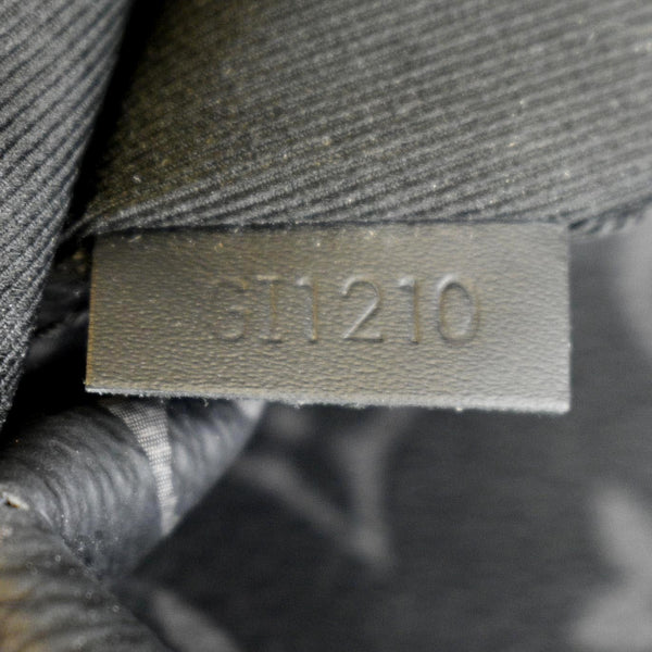 LOUIS VUITTON District PM Monogram Eclipse Messenger Bag Black