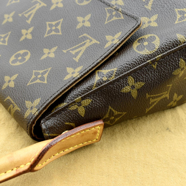 LOUIS VUITTON Mini Looping Monogram Canvas Shoulder Bag Brown