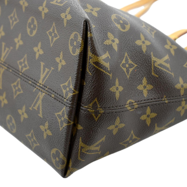 LOUIS VUITTON Iena PM Monogram Canvas Shoulder Bag Brown