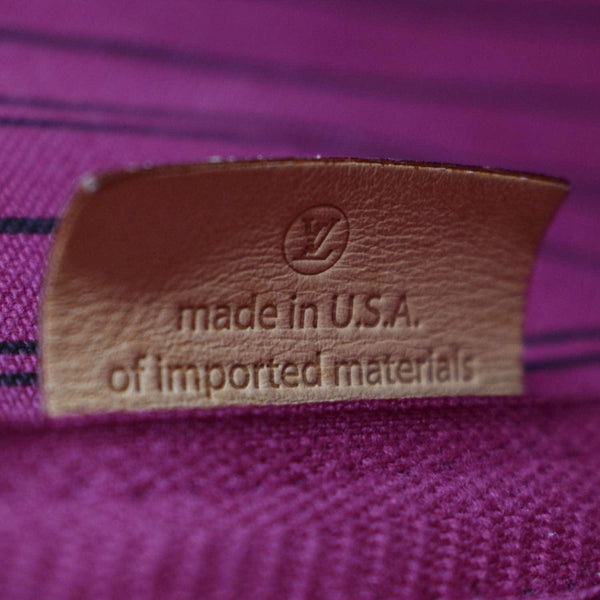 LOUIS VUITTON Neverfull MM Monogram Canvas Tote Bag Brown