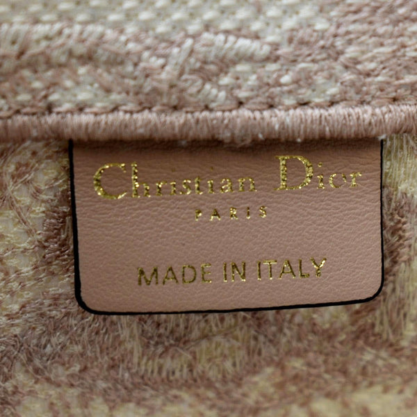 Christian Dior Book Toile de Jouy Canvas Tote Bag - Made in Italy