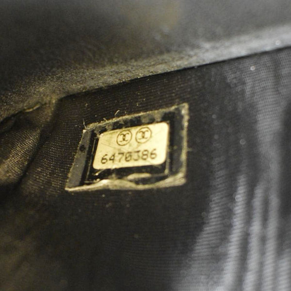 CHANEL Timeless CC Flap Caviar Leather Wallet Black