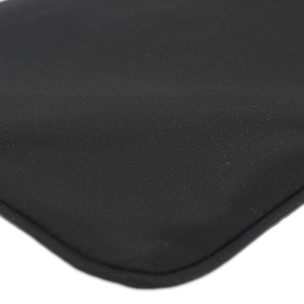PRADA Tessuto Nylon Pochette Hobo Bag Black