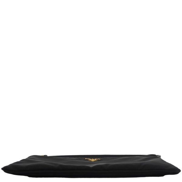 PRADA Tessuto Nylon Pochette Hobo Bag Black