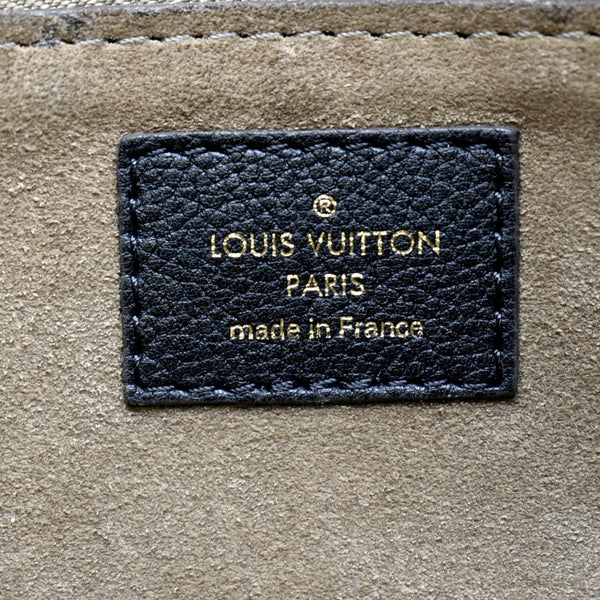 LOUIS VUITTON W PM Monogram Canvas Tote Bag Brown