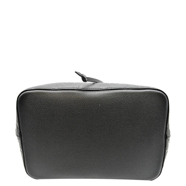 LOUIS VUITTON NeoNoe MM Monogram Empreinte Leather Shoulder Bag Black