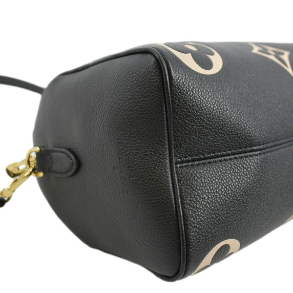 LOUIS VUITTON Speedy 25 Bandouliere Monogram Empreinte Leather Crossbody Bag Bicolor