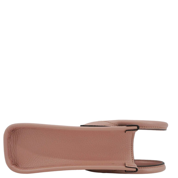 GUCCI Interlocking G Mini Denim Tote Shoulder Bag Pink 671623