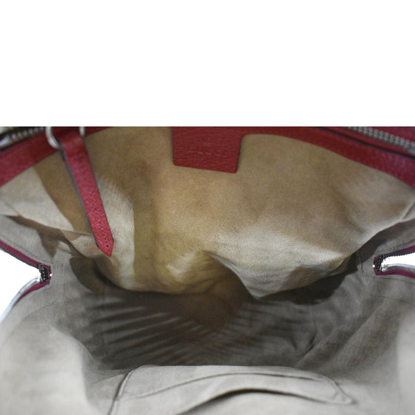 GUCCI Tian Print GG Supreme Monogram Canvas Backpack Beige 427042