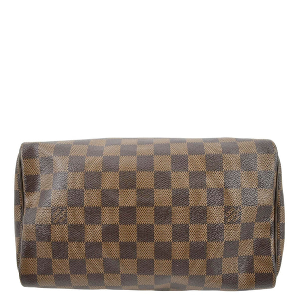 LOUIS VUITTON Speedy 25 Damier Ebene Satchel Bag Brown