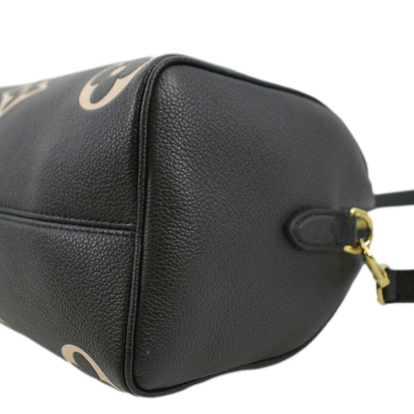 LOUIS VUITTON Speedy 25 Bandouliere Monogram Empreinte Leather Crossbody Bag Bicolor