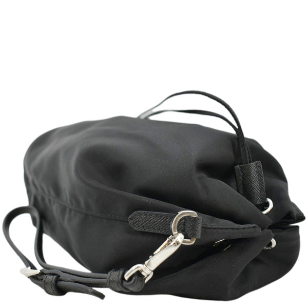 PRADA Nylon Bucket Bag Black