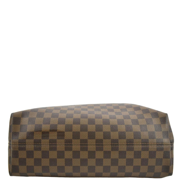 LOUIS VUITTON Graceful MM Damier Ebene Shoulder Bag Brown