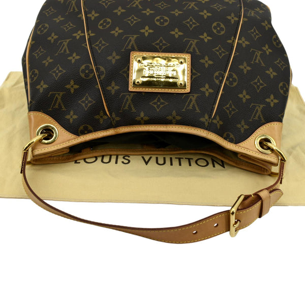 Louis Vuitton Galliera PM Monogram Hobo Shoulder Bag in brown color