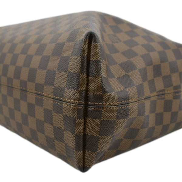 LOUIS VUITTON Graceful MM Damier Ebene Shoulder Bag Brown