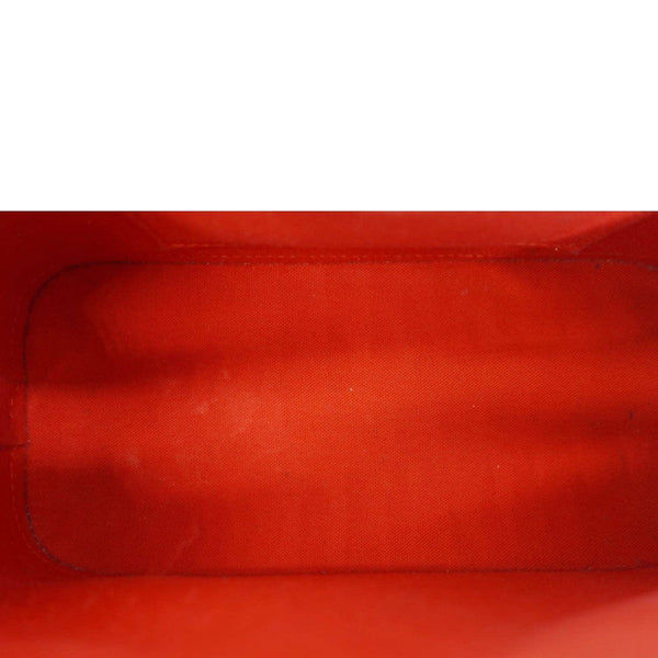 LOUIS VUITTON Alma BB Damier Ebene Satchel Shoulder Bag Brown