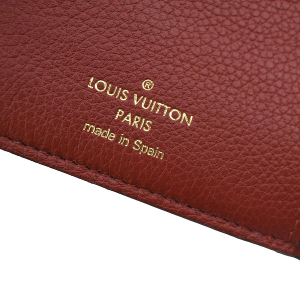 LOUIS VUITTON Pallas Compact Monogram Canvas Wallet Cerise