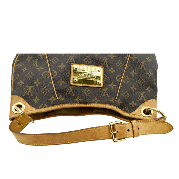 LOUIS VUITTON Galliera PM Monogram Canvas Hobo Shoulder Bag Brown