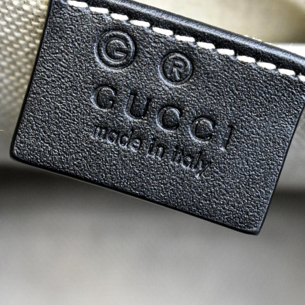 GUCCI Bree Mini GG Microguccissima Leather Crossbody Bag Black 449413