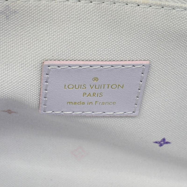 LOUIS VUITTON Onthego PM Monogram Coated Canvas Tote Sunrise Pastel