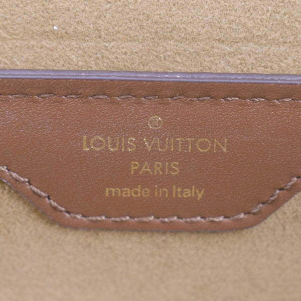 LOUIS VUITTON Papillon Trunk Monogram Canvas Satchel Bag Brown