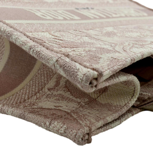 Christian Dior Book Toile de Jouy Canvas Tote Bag - Top Right