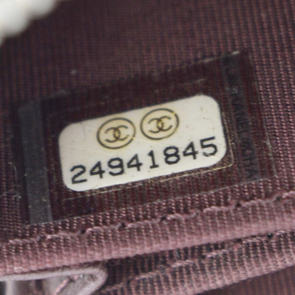 CHANEL Zip Around small Quilted Caviar Leather Wallet Black