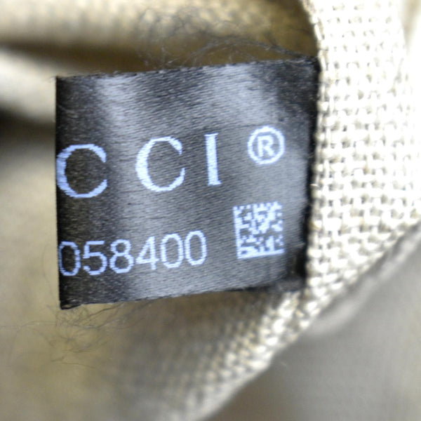 GUCCI Bree Mini GG Microguccissima Leather Crossbody Bag Black 449413