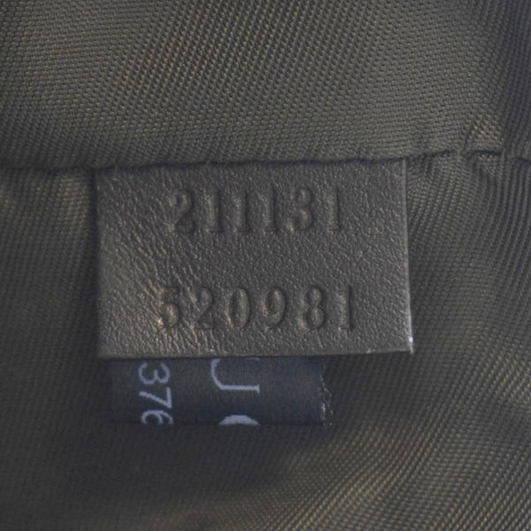 GUCCI Diaper GG Canvas Shoulder Bag Beige 211131