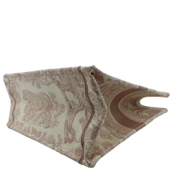 Christian Dior Book Toile de Jouy Canvas Tote Bag - Bottom Right