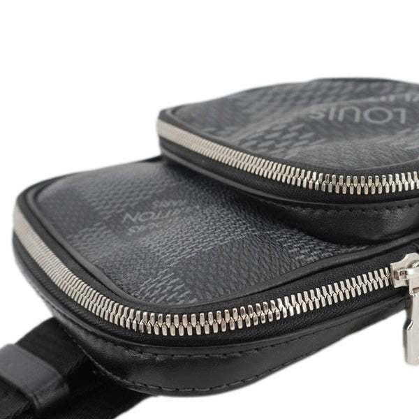 Louis Vuitton 3D Amazone Damier Graphite Crossbody Bag Black