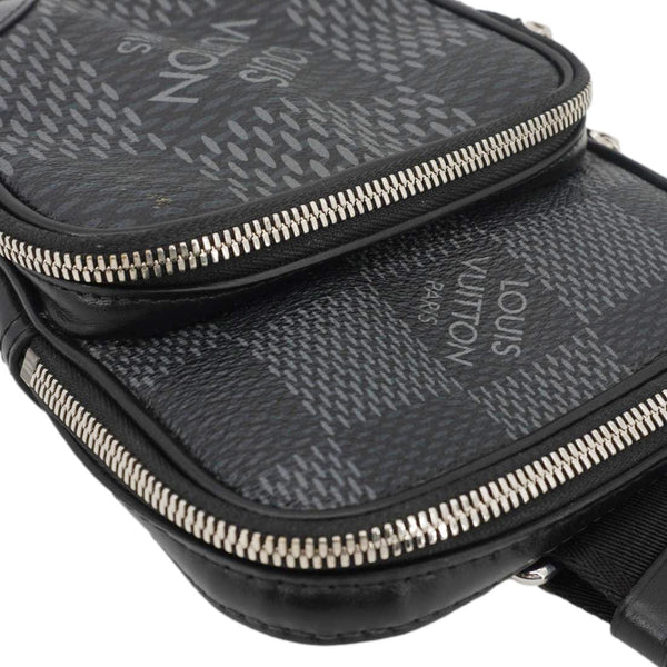 Louis Vuitton 3D Amazone Damier Graphite Crossbody Bag Black