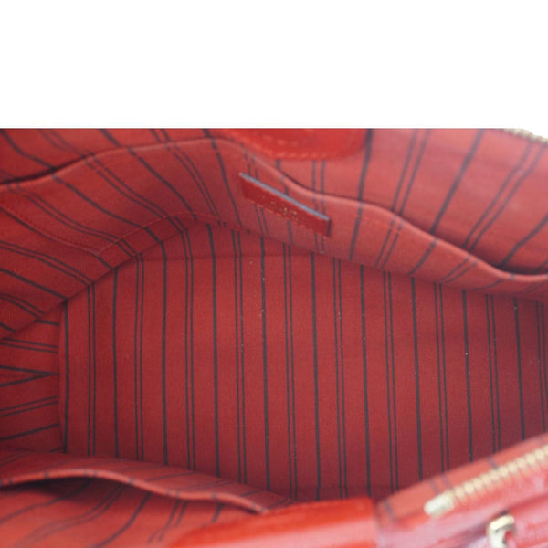 LOUIS VUITTON Mazarine PM Monogram Empreinte Shoulder Bag Red