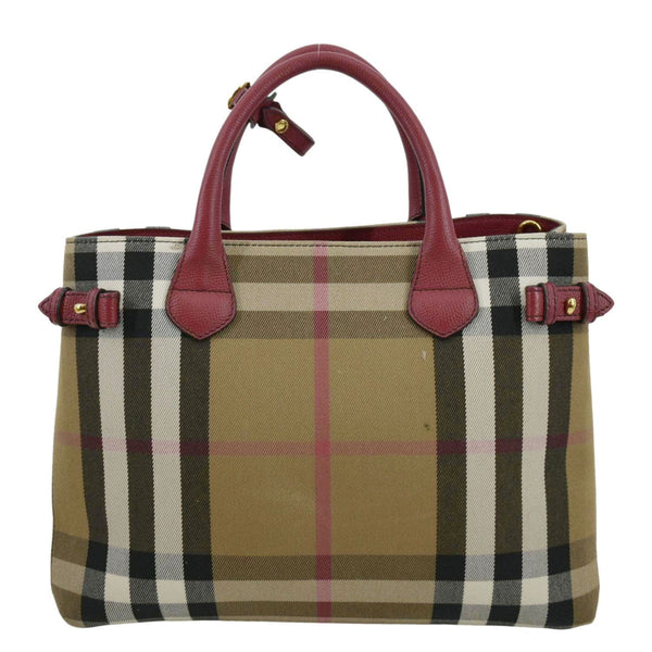 BURBERRY Banner Vintage Small Satchel Bag Limestone