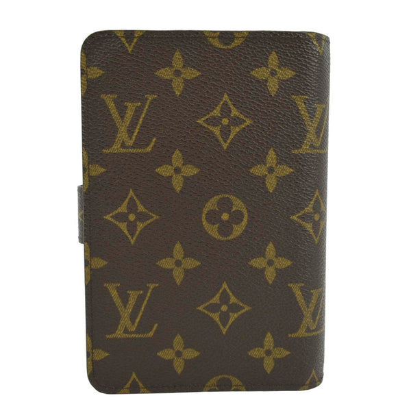 LOUIS VUITTON Agenda Monogram Canvas Planner Cover Brown