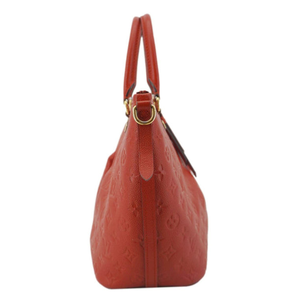 LOUIS VUITTON Mazarine PM Monogram Empreinte Shoulder Bag Red