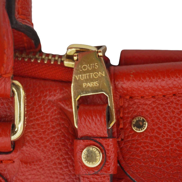 LOUIS VUITTON Mazarine PM Monogram Empreinte Shoulder Bag Red