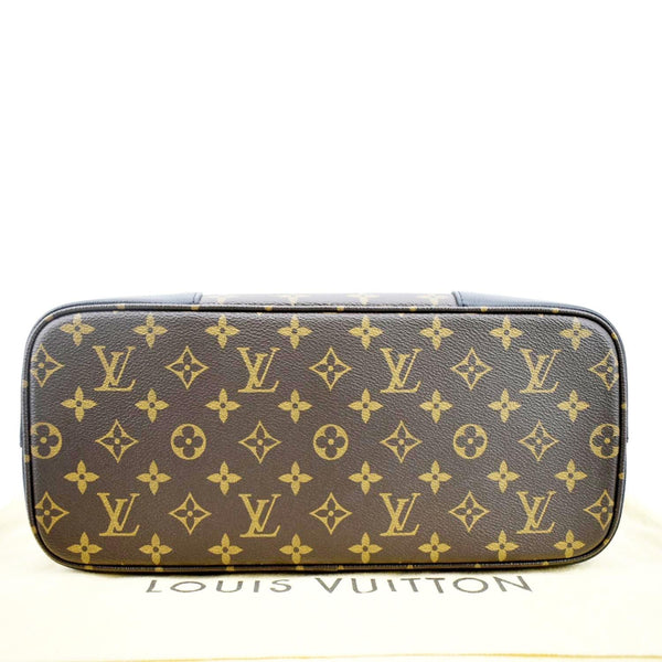 LOUIS VUITTON Flandrin Monogram Canvas Tote Shoulder Bag Brown